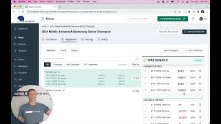 Meet Entries in Commit Swimming screenshot 1