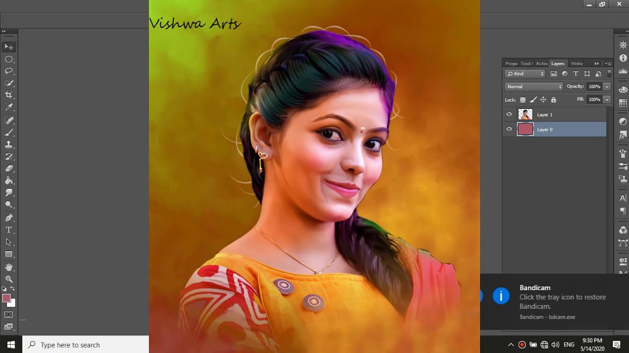 Digital paint tamil 1 YouTube