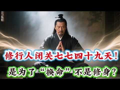 修行人闭关七七四十九天，是为了“换命”不是修身？#修仙 #修行 #佛陀 #神话真相 ＃世界未解之谜 ＃狐仙 ＃柳仙 ＃神仙 ＃奇闻轶事 ＃玄学 ...