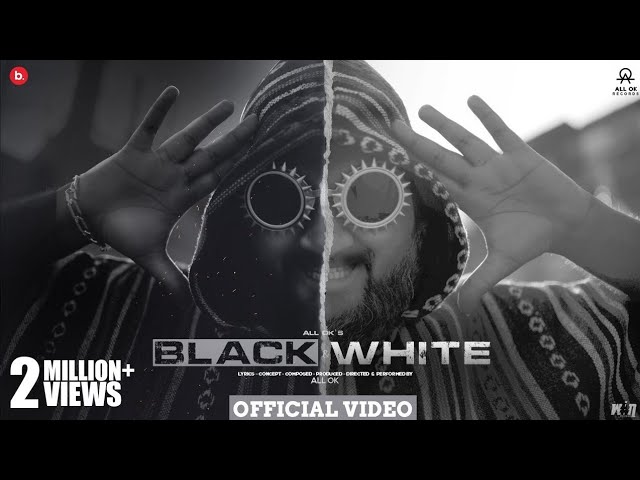 ALL OK | Black n White Official Video | New Kannada Song | 4k Video #allok #kannada #kannadasongs class=