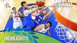 Tunisia v Italy - Highlights - 2016 FIBA Olympic Qualifying Tournament