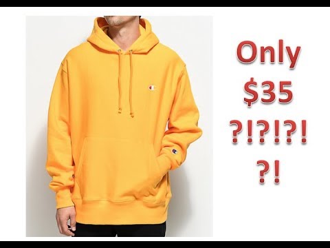 champion hoodie fake