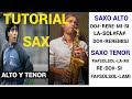 LIFE IS LIFE 🎷TUTORIAL🎷  SAXO ALTO Y TENOR-(MARADONA ) NAPOLES-