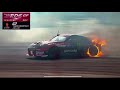 Russian Driver Refuses To Let His Car Bursting Into Flames Stop Him From Finishing A Drift Competition