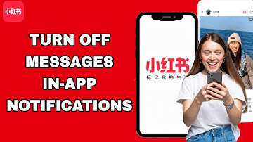 How To Turn Off Messages In-App Notifications On REDnote App | Step By Step