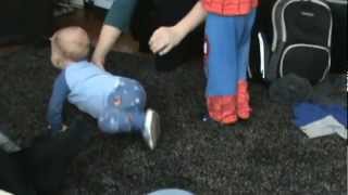 Harrison's First Steps - Christmas Eve 2012