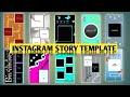 10 amazing instagram story templates  instagram new post story  free download  milap creative