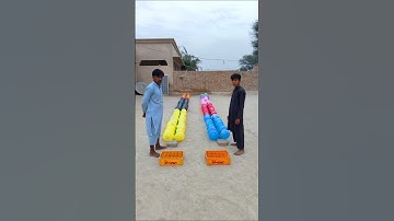 Bottles 🍾 Balloon 🎈 Game #challenge #shorts #viralvideo