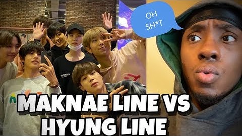 BTS MAKNAE LINE VS HYUNG LINE **MUST WATCH**