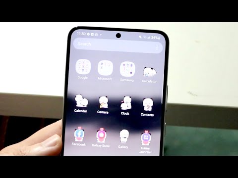 How To Change App Icons On Samsung Galaxy!