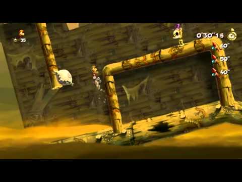 Видео: Rayman Legends - Зыбучие пески (Захвачена)/ Quick Sand (Invaded)