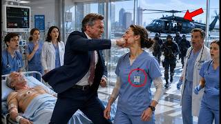 Hospital CEO Punched the Silent Nurse — Minutes Later, a Black Ops Helicopter Landed For Her