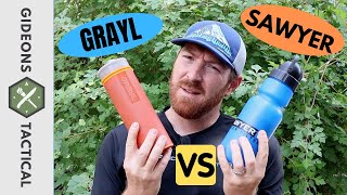 Water Filter Bottles: Grayl vs. Sawyer The One I Love To Use