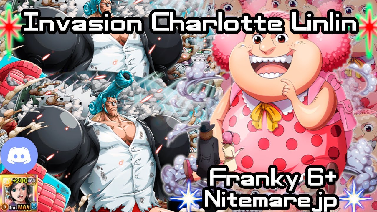 OPTC 「トレクル」6★+Franky vs Invasion Linlin (Big Mom)