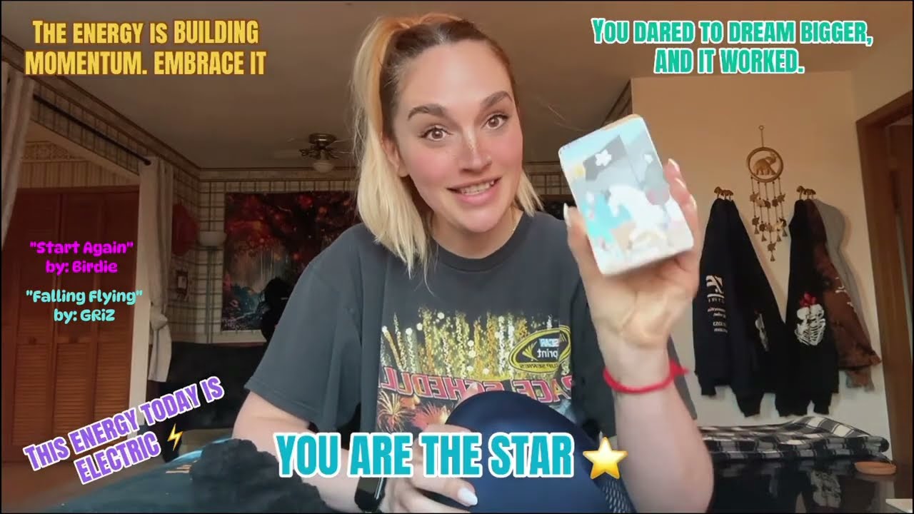 ⭐️ YOU are the Star. 🌟 The energy is building; and today it *all* shifts 💫