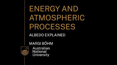 Albedo explained for year 11 and 12 Earth and Environmental Science students