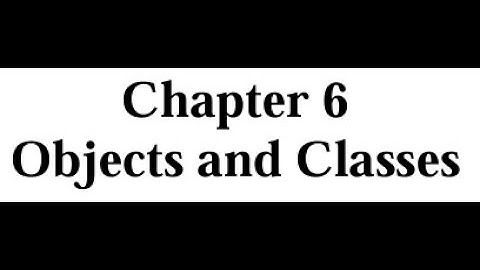 Chapter 6 (Full + Solved Examples) | OOP2 | MTI University