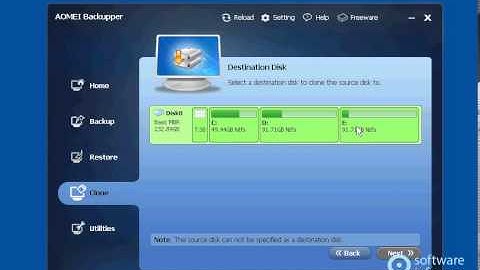AOMEI Backupper video demo