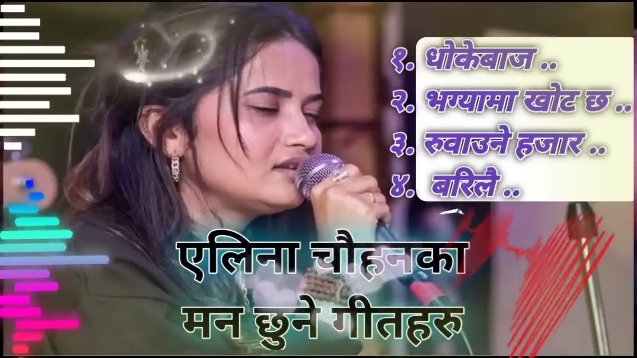Eleena chauhan new song  Eleena chauhan sad song  eleena chauhan collection song NEPALI
