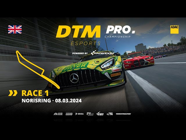 Round 1 Norisring | DTM eSports | English class=