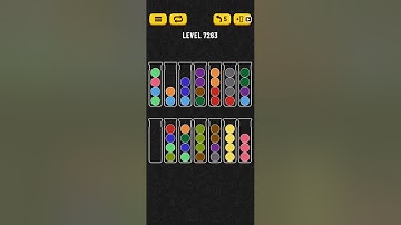 Ball Sort Puzzle Level 7263