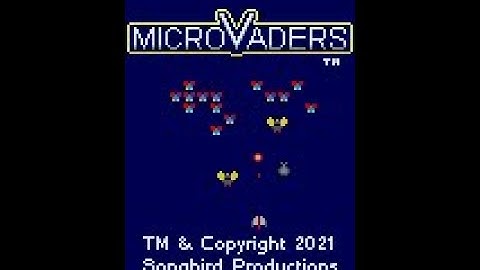 Microvaders for Atari Lynx alpha #1