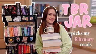 tbr jar picks out my february reads📖💗