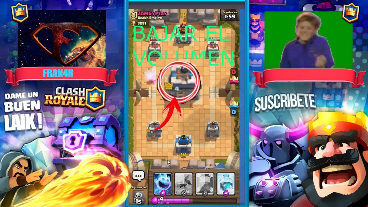 Los mejores minijuegos de Clash Royale frankies