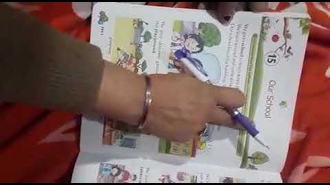 Class 1: EVS (Chapter 15 - Our School) Explanation