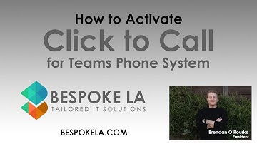 Enable Click to Call for Teams Phone System on Windows 10