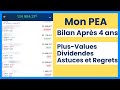 Mon pea bilan aprs 4 ans