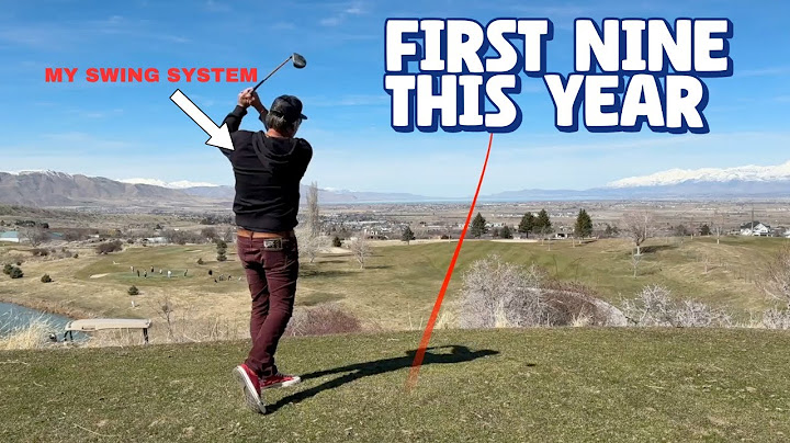 Played 9 holes with a limited skill set to show you that you can comfortably break 80!