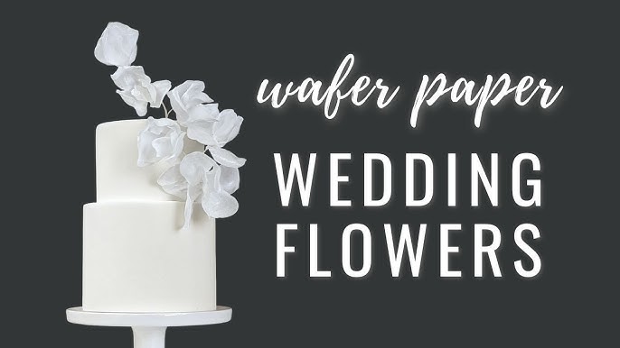 Wafer Paper Wedding Cakes - Pastry Arts Magazine