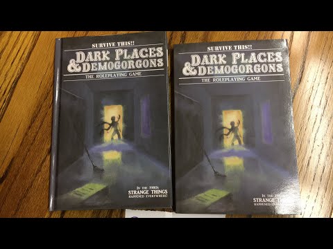 Drivethrurpg Print On Demand Dark Places & Demogorgons