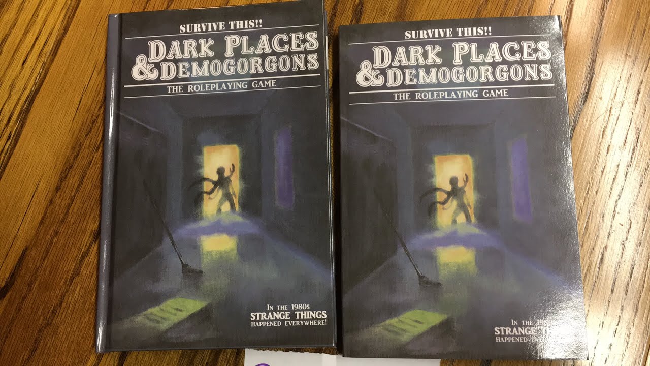 Dark Places Demogorgons Survive This Core Rule Book Osr