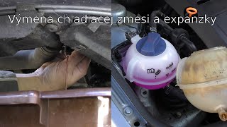 Škoda Fabia - ako vymeniť chladiacu kvapalinu a expanznú nádržku