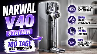 NARWAL V40 Station - kabelloser Akku Staubsauger