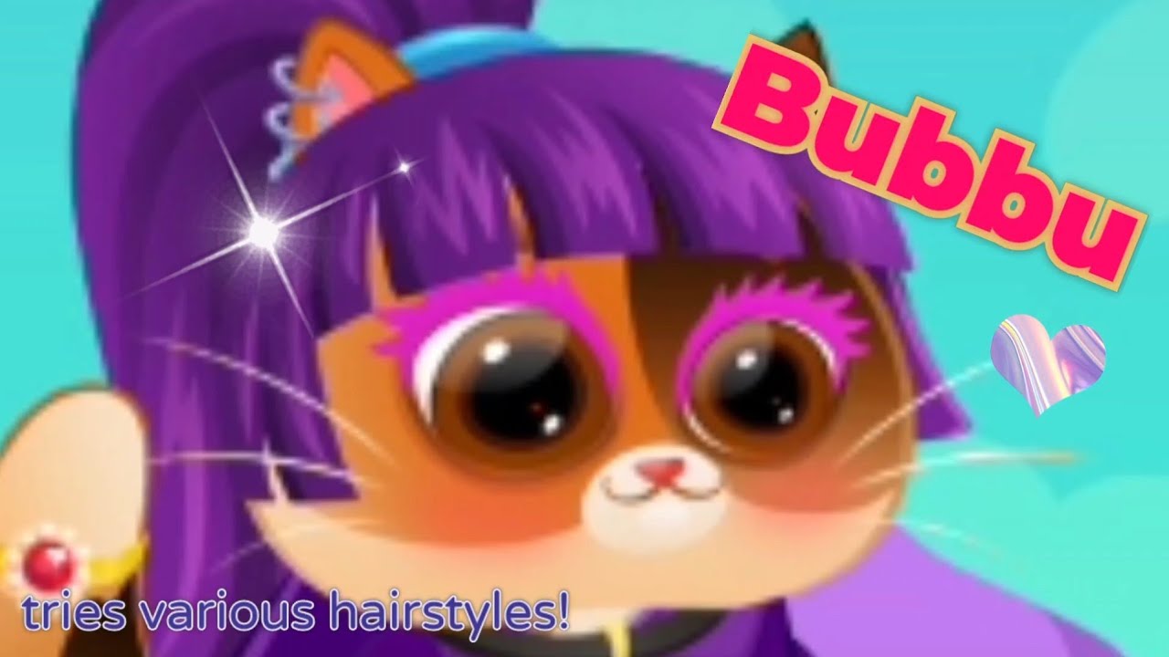 Luisa levou o gatinho BUBBU no Salão de Beleza - My Virtual Pet Gameplay  (parte 5) 