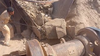 Monster Stone Crusher |Monster Rock Crushing| Rock Quarry Crushing Operations Rock Crushing Process by Crushing Therapy 7,658 views 1 month ago 10 minutes, 7 seconds