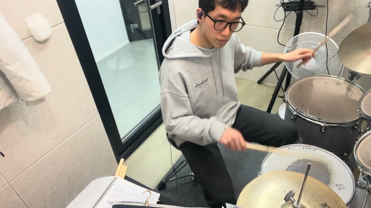 드럼 연습VLOG 셔플리듬