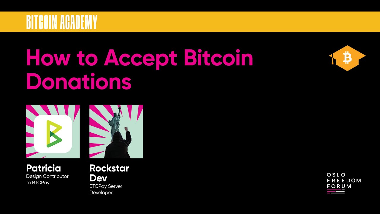 How To Accept Bitcoin Donations - Rockstar Dev and Patricia