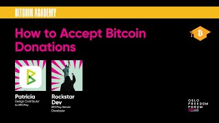 How To Accept Bitcoin Donations - Rockstar Dev and Patricia
