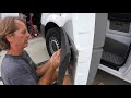Sprinter DIY van conversion---Sealing side panels to make our van water tight