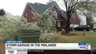 Storm damage reported in Irmo by Lake Murray after tornado warnings
