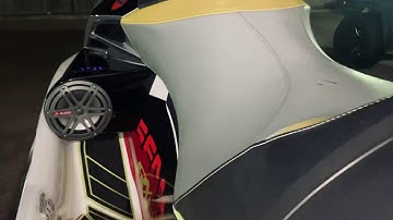 Wet jet performance RTG sound system for seadoo 260/300 rxpx 500 watts