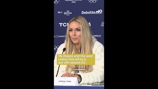 Lindsey Vonn says she will compete at Milan Cortina Olympics despite torn ACL
Lindsey Vonn says she will compete at Milan Cortina Olympics despite torn ACL Lindsey Vonn says she will compete at Milan Cortina Olympics despite torn ACL