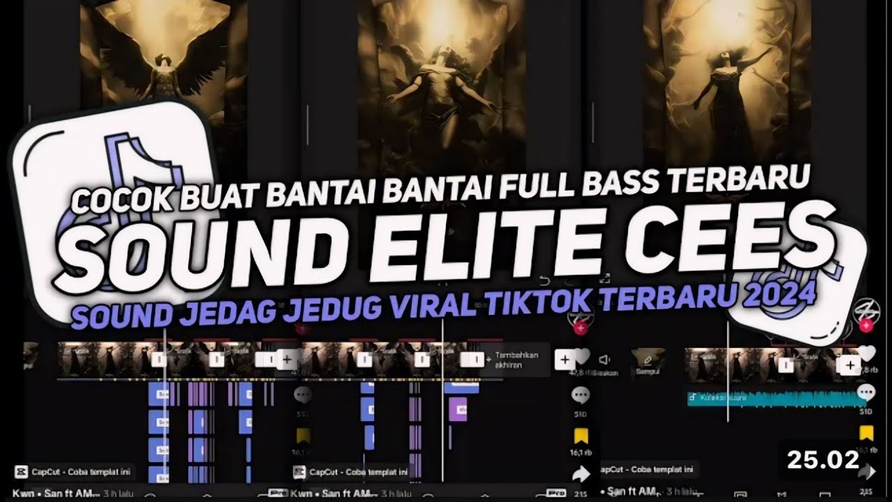 DJ SOUND ELITE CEES COCOK BUAT MODE BANTAI FULL BASS MENGKANE JEDAG JEDUG VIRAL TIKTOK TERBARU 2024