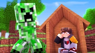 Minecraft: DESAFIO DA BASE 100% SEGURA CONTRA CREEPER GIGANTE  ‹ JUAUM ›