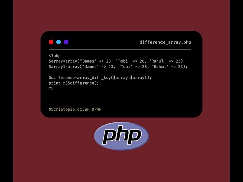 PHP Arrays - Get difference in keys between two arrays