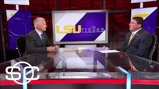 LSU Head Coach Ed Orgeron Previews Next Season | SportsCenter | ESPN